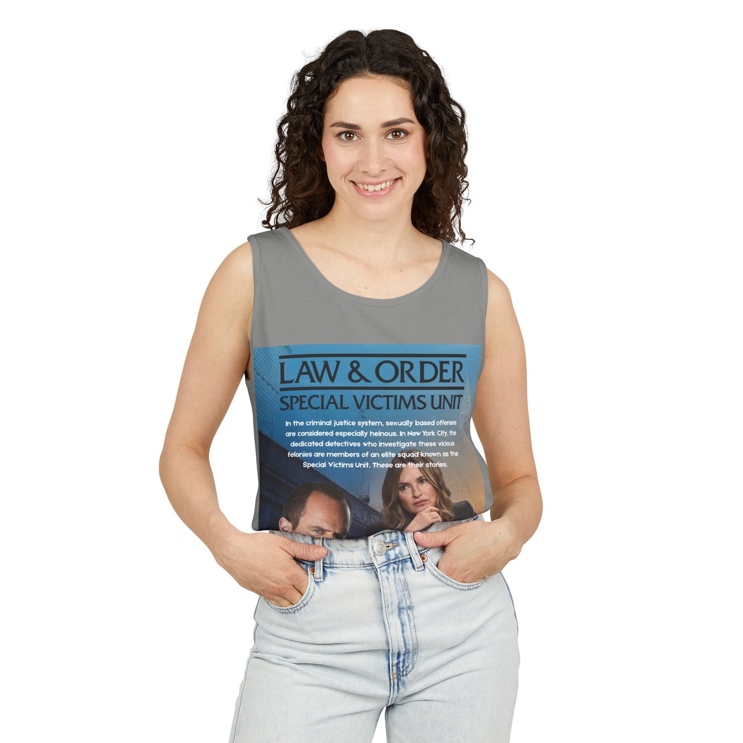 Law & Order: SVU Tank Top | Detectives Stabler, Detective Benson