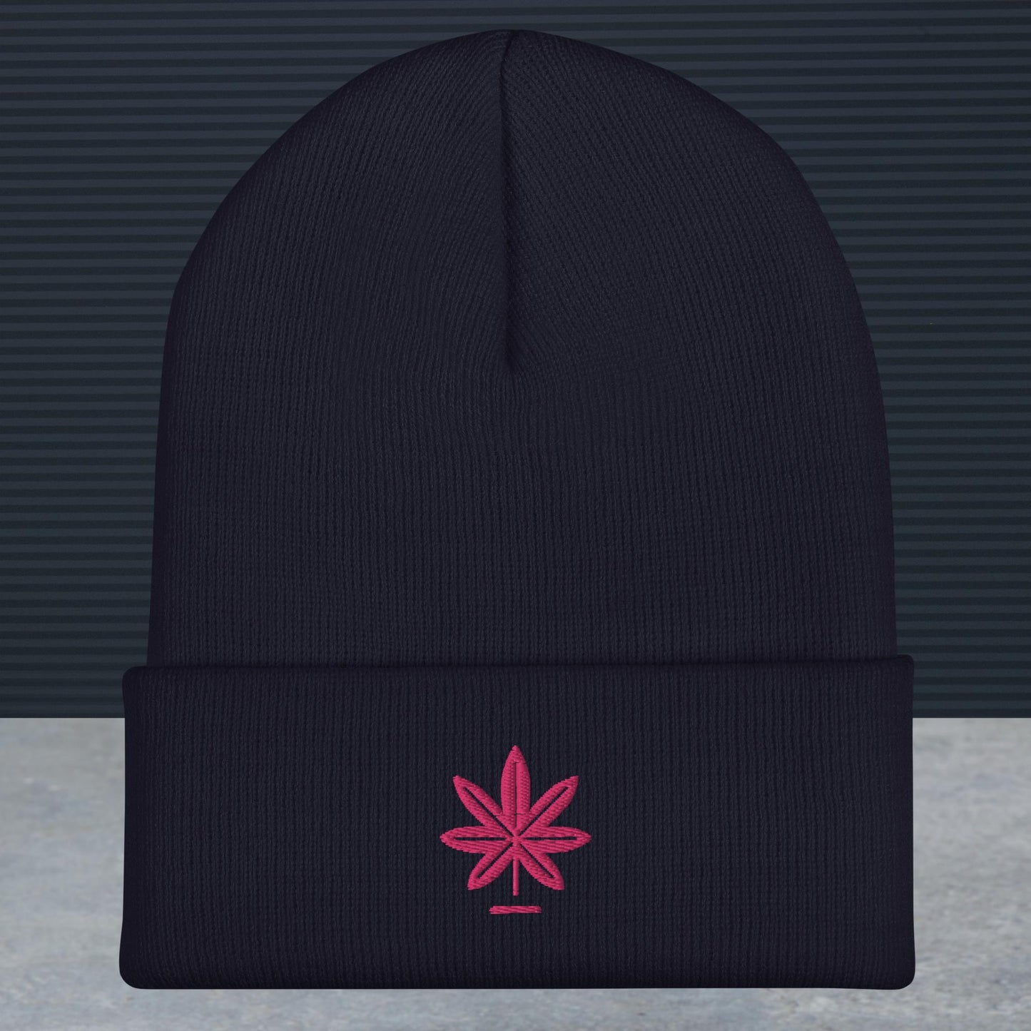 Women’s Weed Hat – THC Embroidered Unisex Beanie – 100% Acrylic, Hypoallergenic, Hand Washable – Stoner Gift