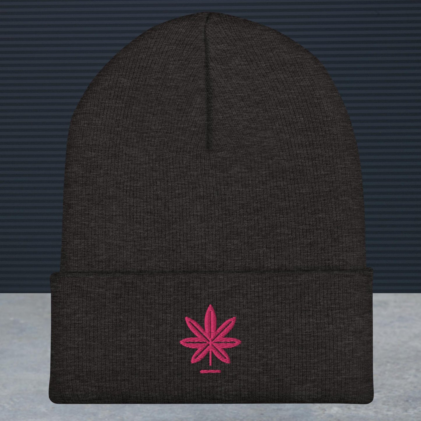 Women’s Weed Hat – THC Embroidered Unisex Beanie – 100% Acrylic, Hypoallergenic, Hand Washable – Stoner Gift