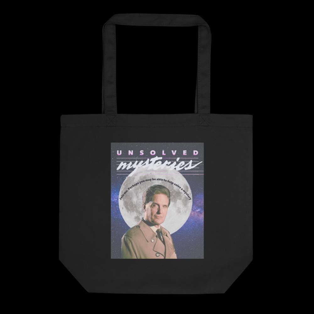 Unsolved Mysteries Tote Bag - Vintage Style, Organic Cotton, Perfect for Fans!