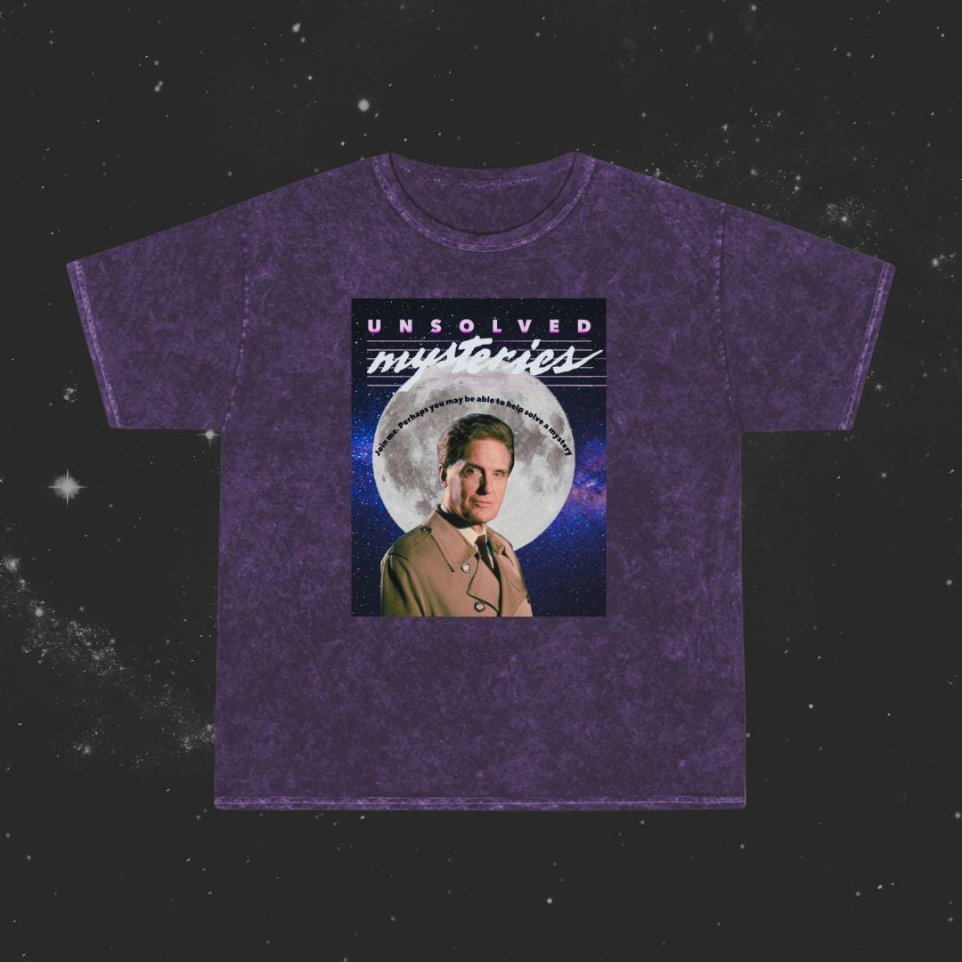 Retro Unsolved Mysteries T-Shirt, Vintage Graphic Tee, Unisex Casual Wear, Gift for Mystery Lovers, 90s Nostalgia Clothing