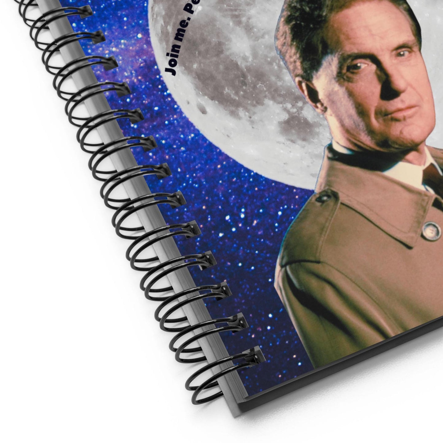 Unsolved Mysteries with Robert Stack Vintage-Inspired Spiral Notebook