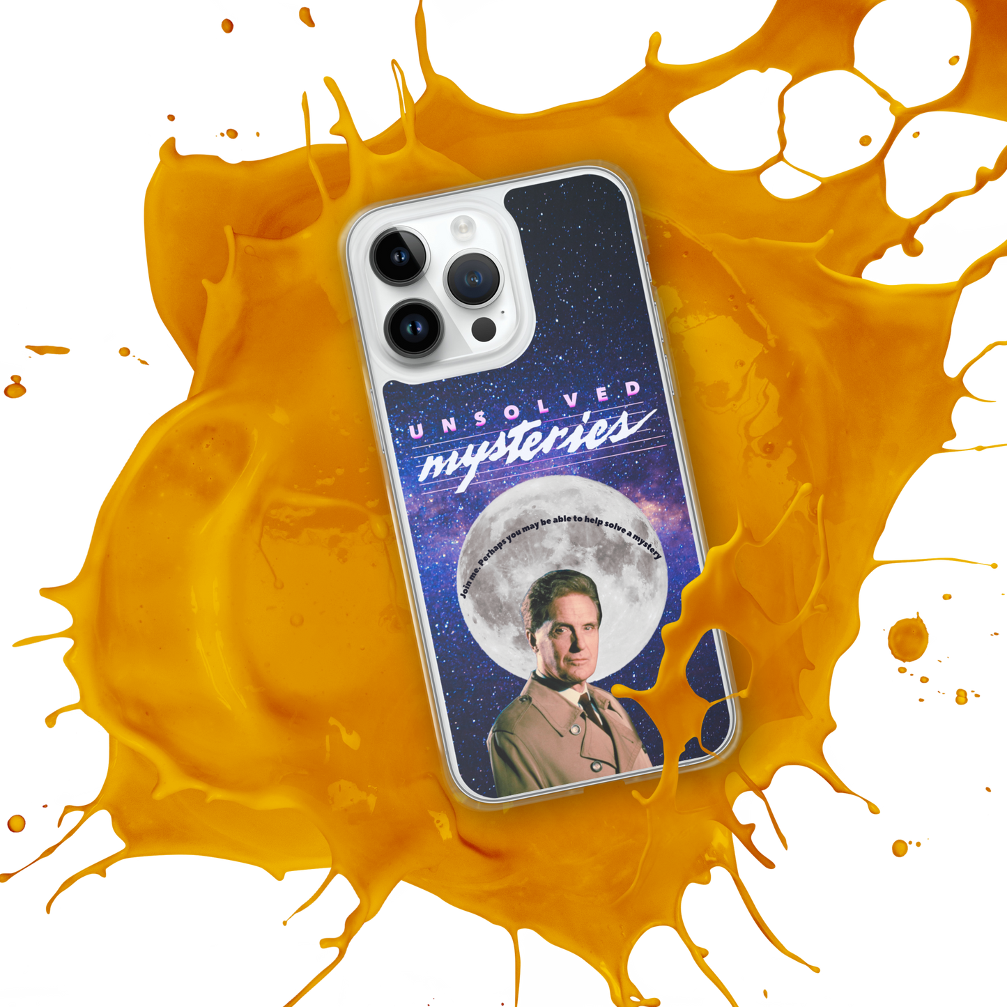 Robert Stack Unsolved Mysteries Phone Case – MagSafe® Compatible