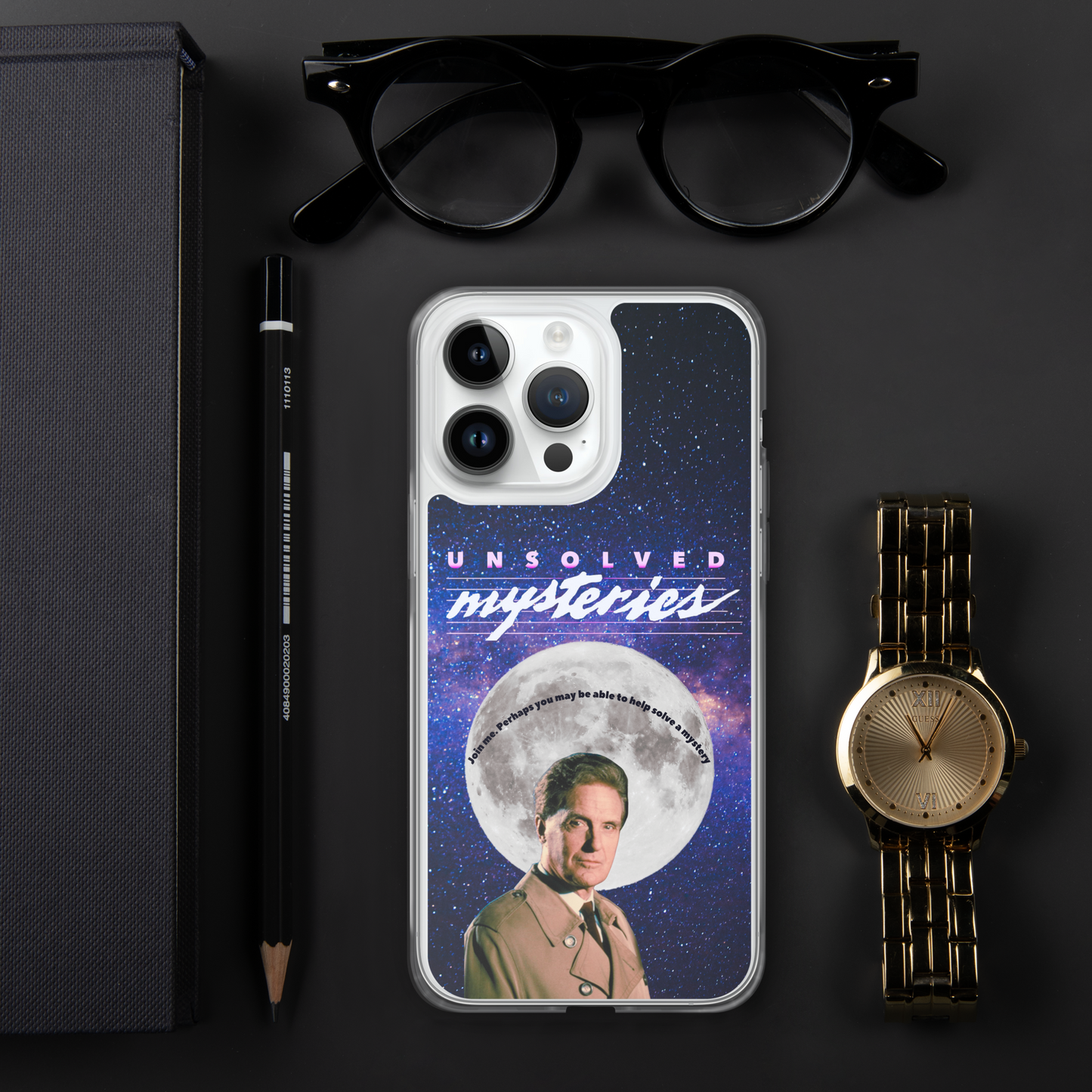 Robert Stack Unsolved Mysteries Phone Case – MagSafe® Compatible