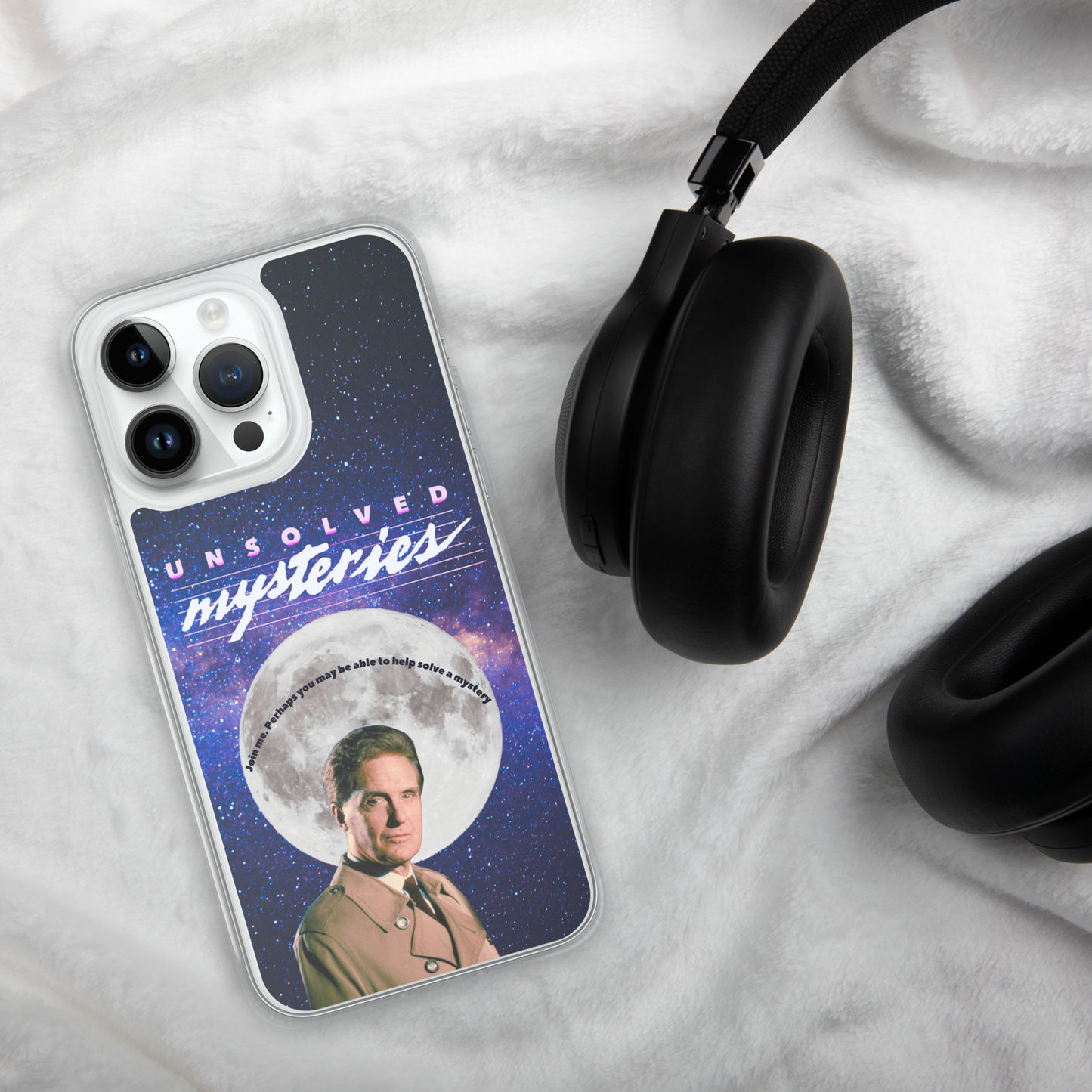 Robert Stack Unsolved Mysteries Phone Case – MagSafe® Compatible