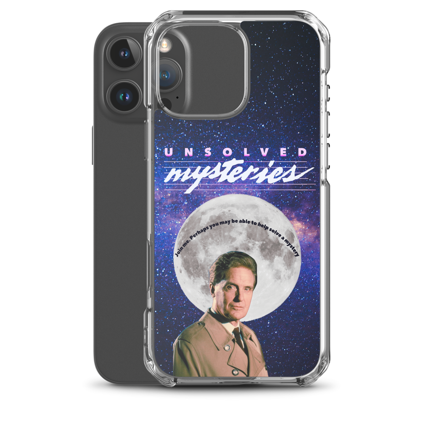 Robert Stack Unsolved Mysteries Phone Case – MagSafe® Compatible