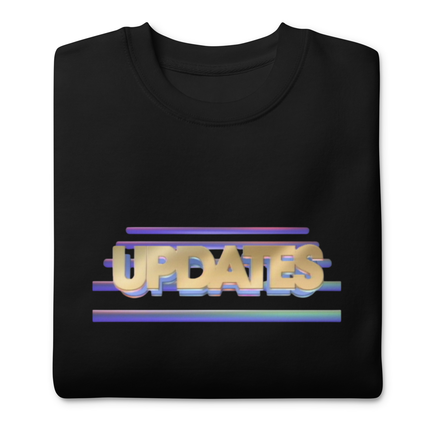 Women's High-Waisted T-Shirt Featuring “Updates” from Unsolved Mysteries