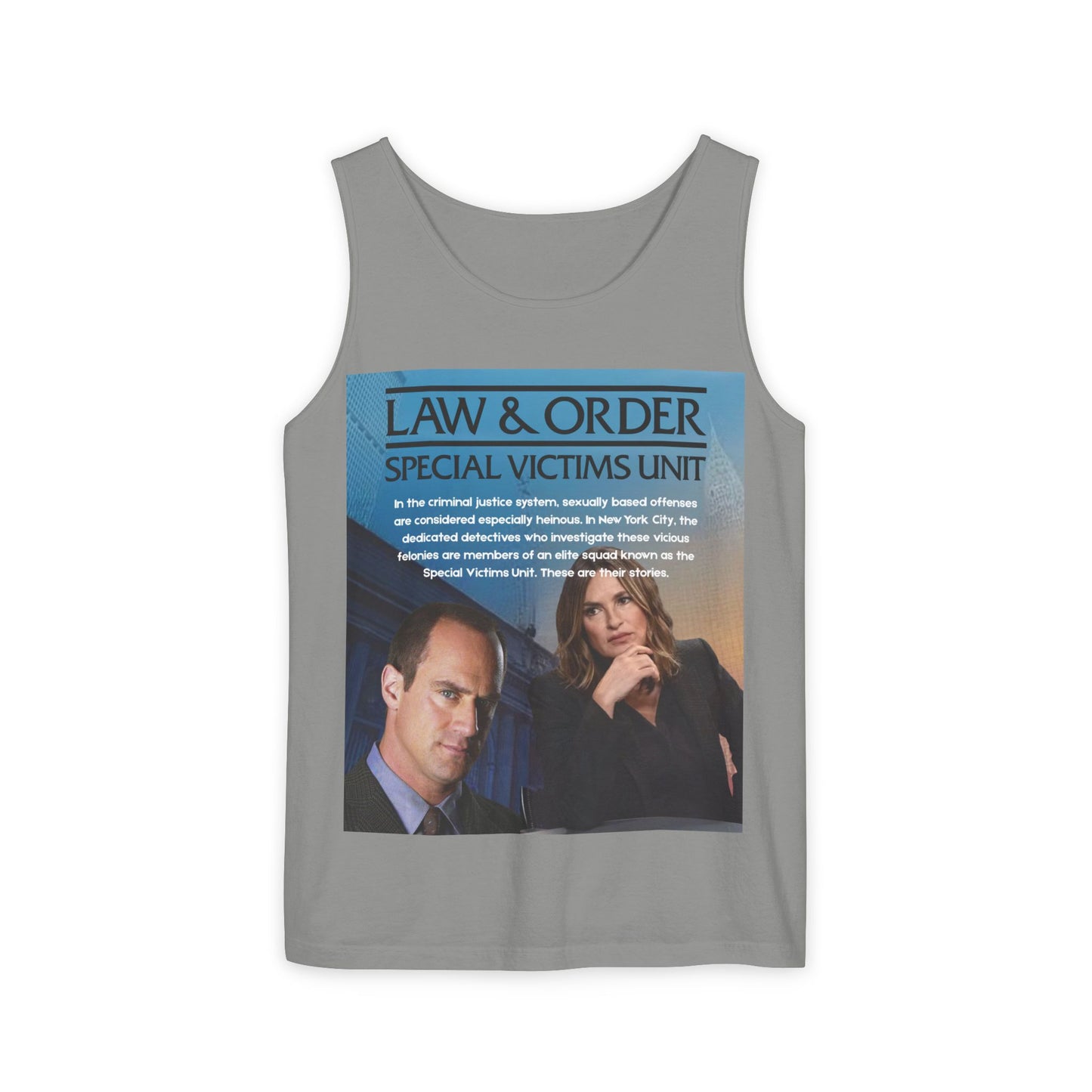 Law & Order: SVU Tank Top | Detectives Stabler, Detective Benson