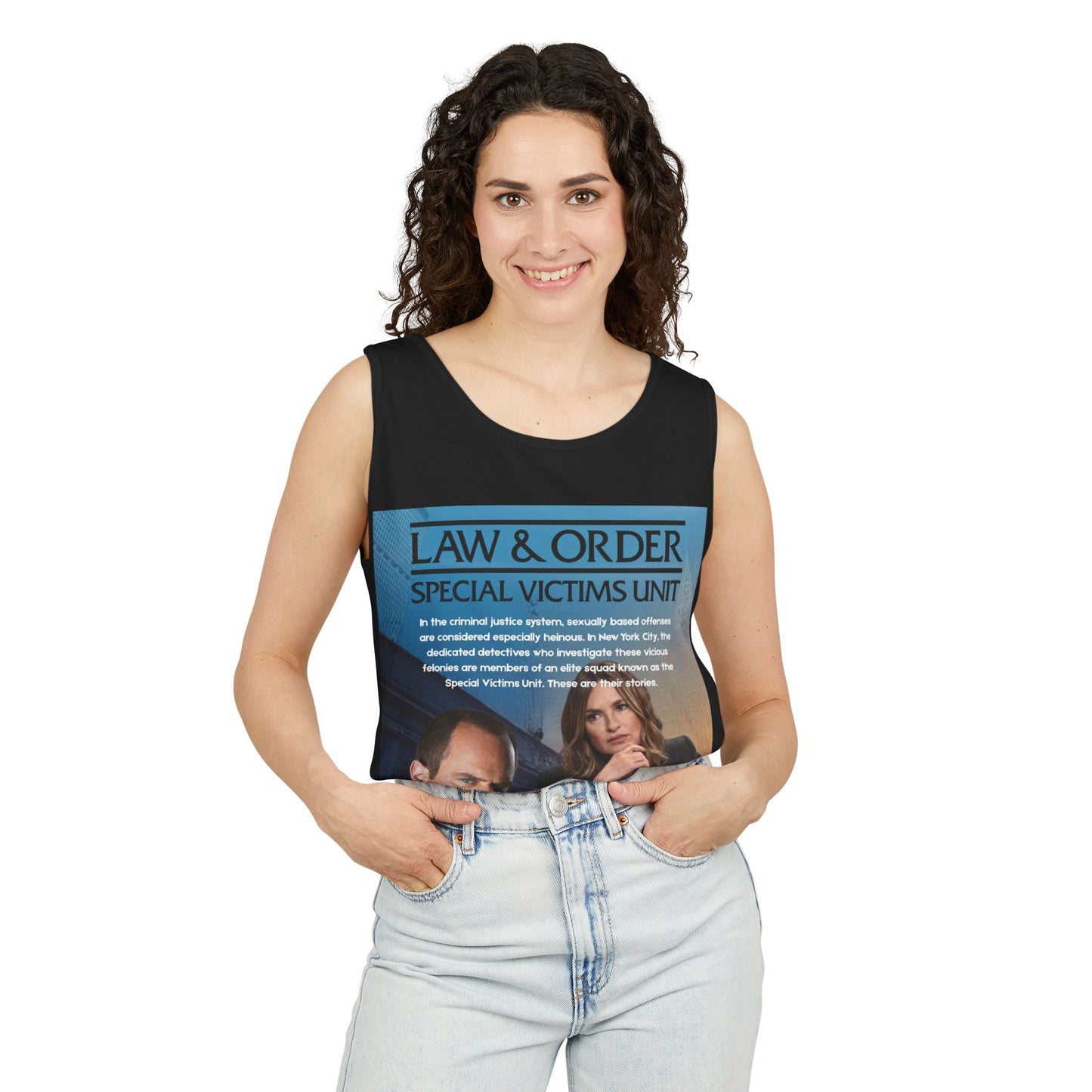Law & Order: SVU Tank Top | Detectives Stabler, Detective Benson