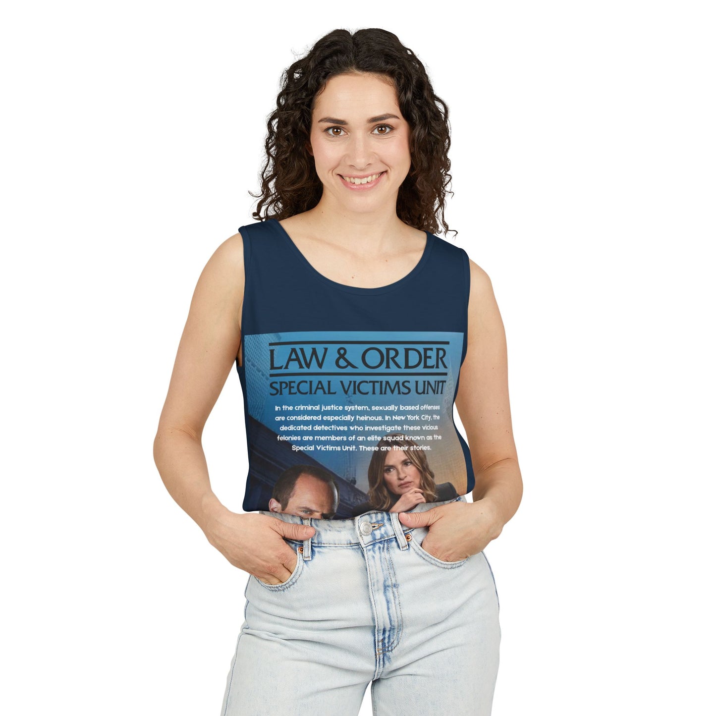 Law & Order: SVU Tank Top | Detectives Stabler, Detective Benson
