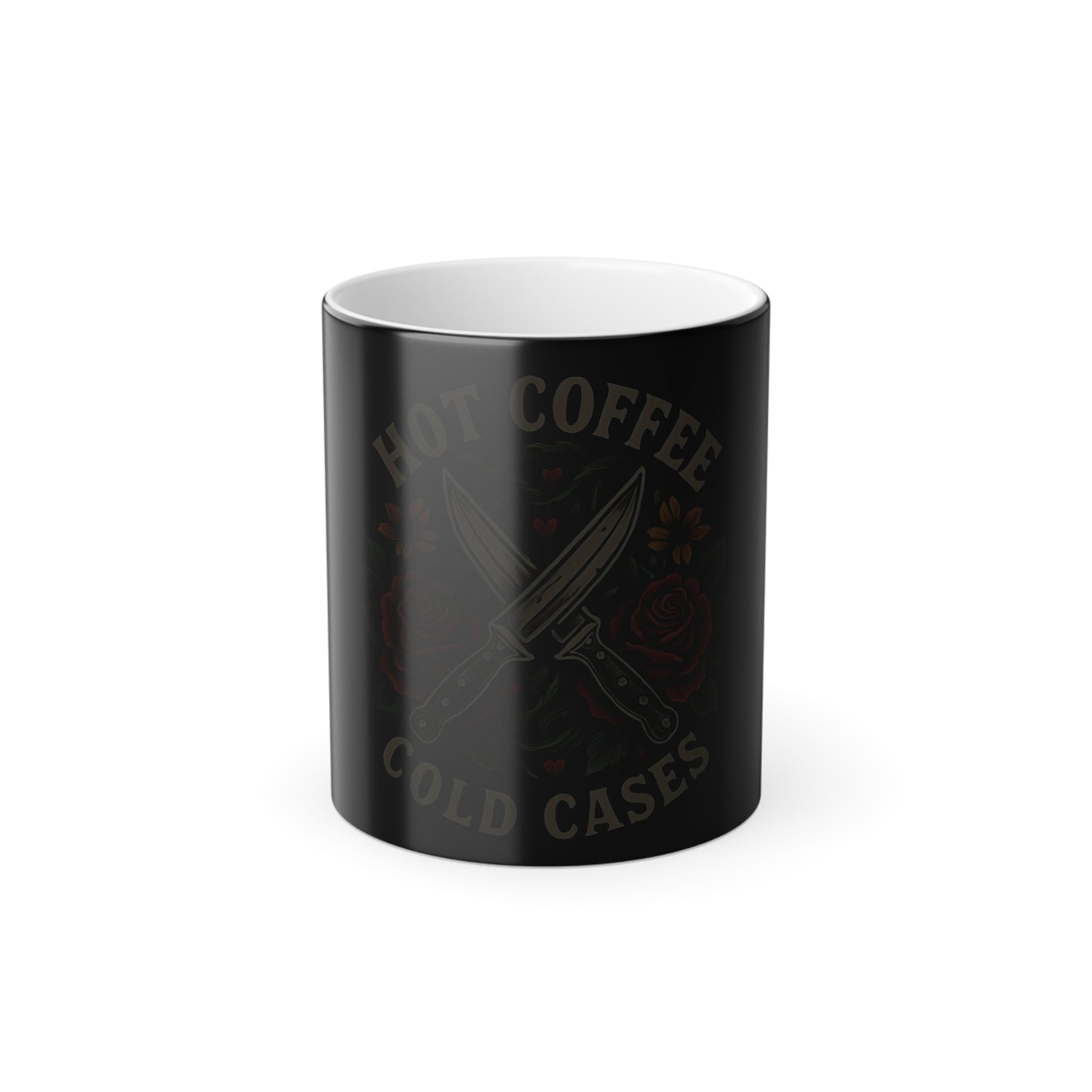 True Crime Color Morphing Mug - Hot Coffee Cold Cases