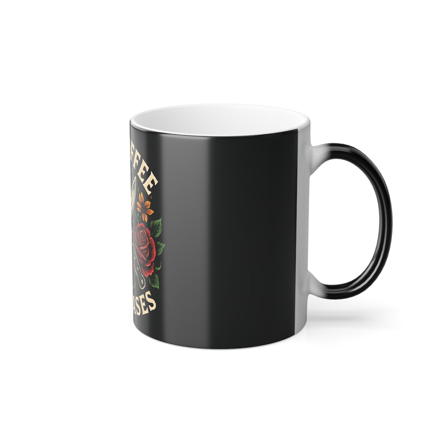Hot Coffee • Cold Cases – Color‑Morphing, Heat Changing Mug (11 oz) 🔍☕