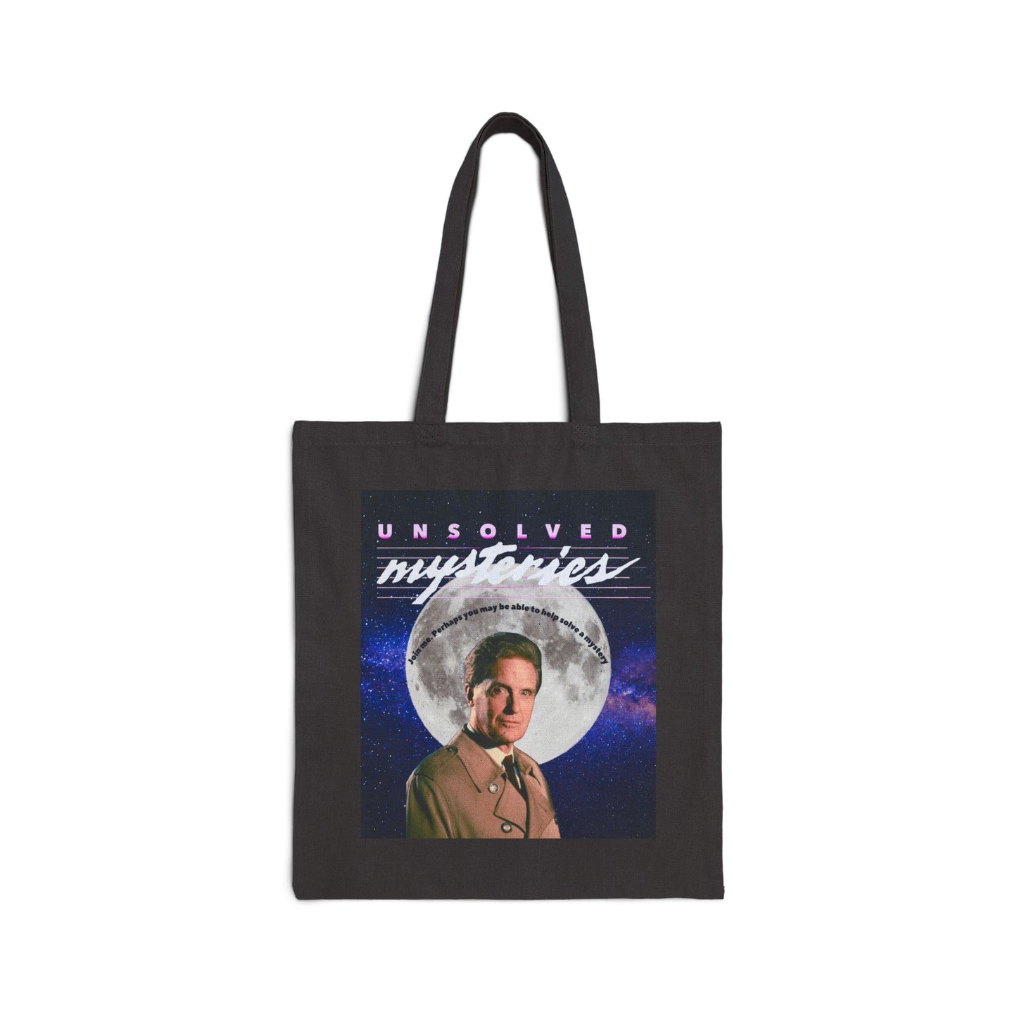 Retro Unsolved Mysteries Tote Bag, Eco-Friendly Bag, Unique Gift for Fans, Shopping Bag for Collectors, Mystery Lover's Tote
