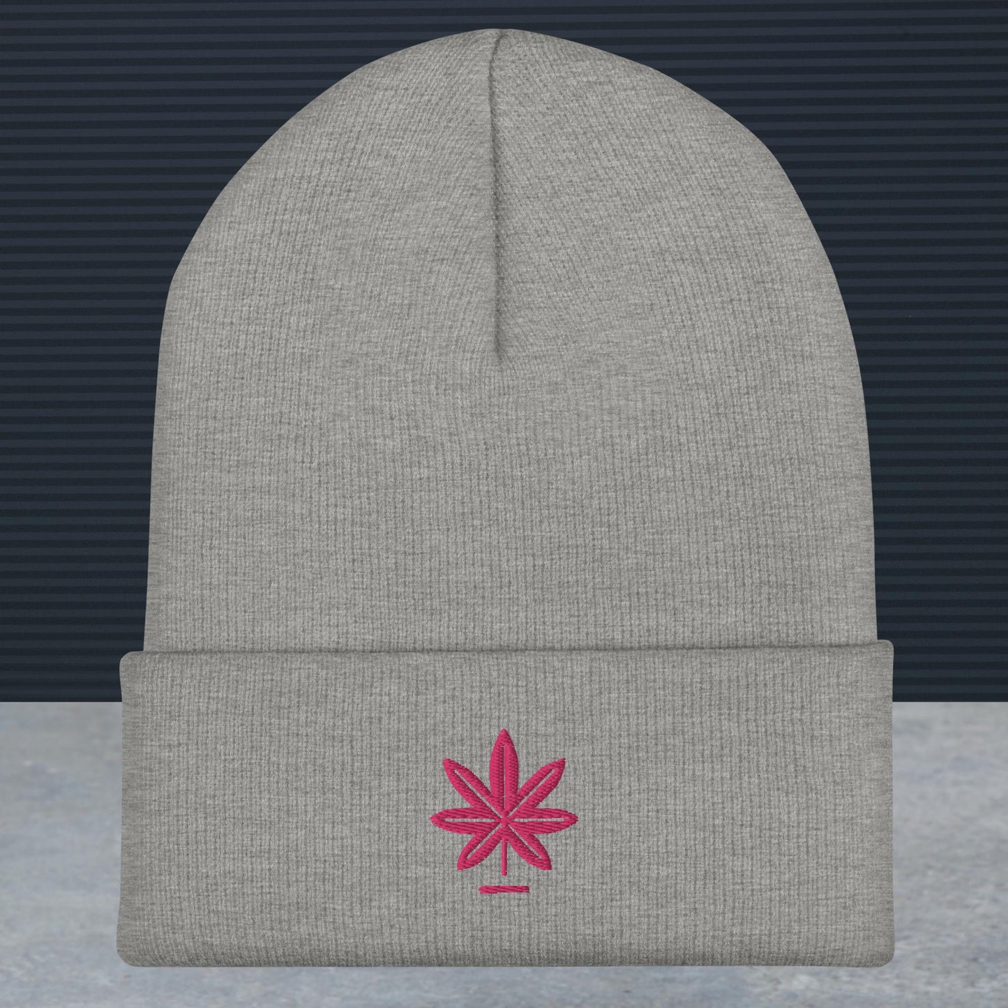 Women’s Weed Hat – THC Embroidered Unisex Beanie – 100% Acrylic, Hypoallergenic, Hand Washable – Stoner Gift