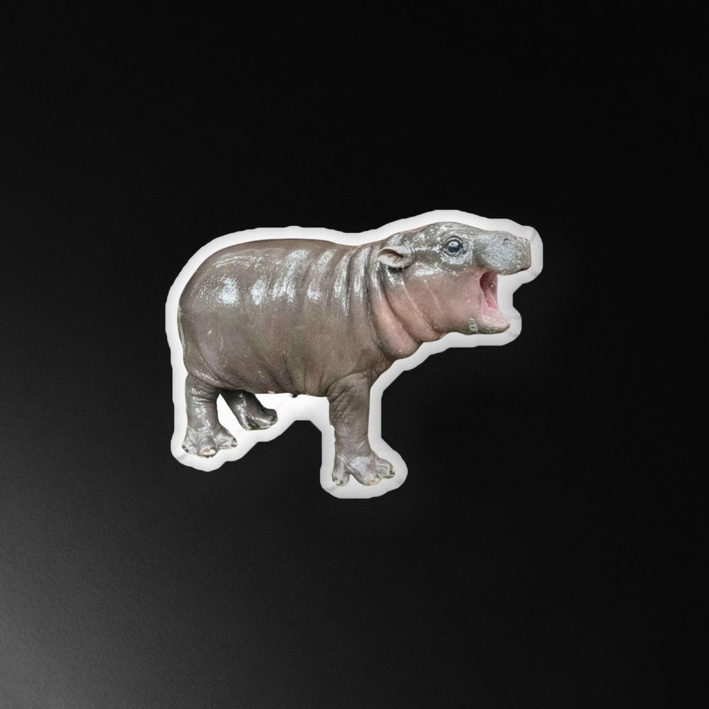 Moo Deng - Adorable Baby Hippo Plush Pillow