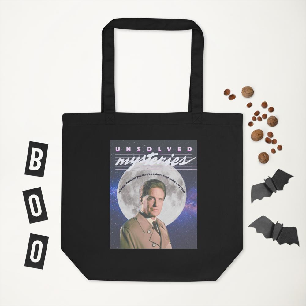 Unsolved Mysteries Tote Bag - Vintage Style, Organic Cotton, Perfect for Fans!