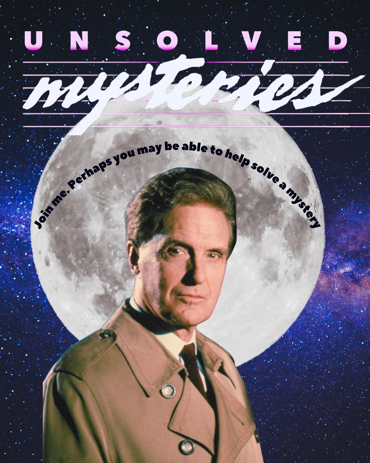 Unsolved Mysteries Tote Bag - Vintage Style, Organic Cotton, Perfect for Fans!