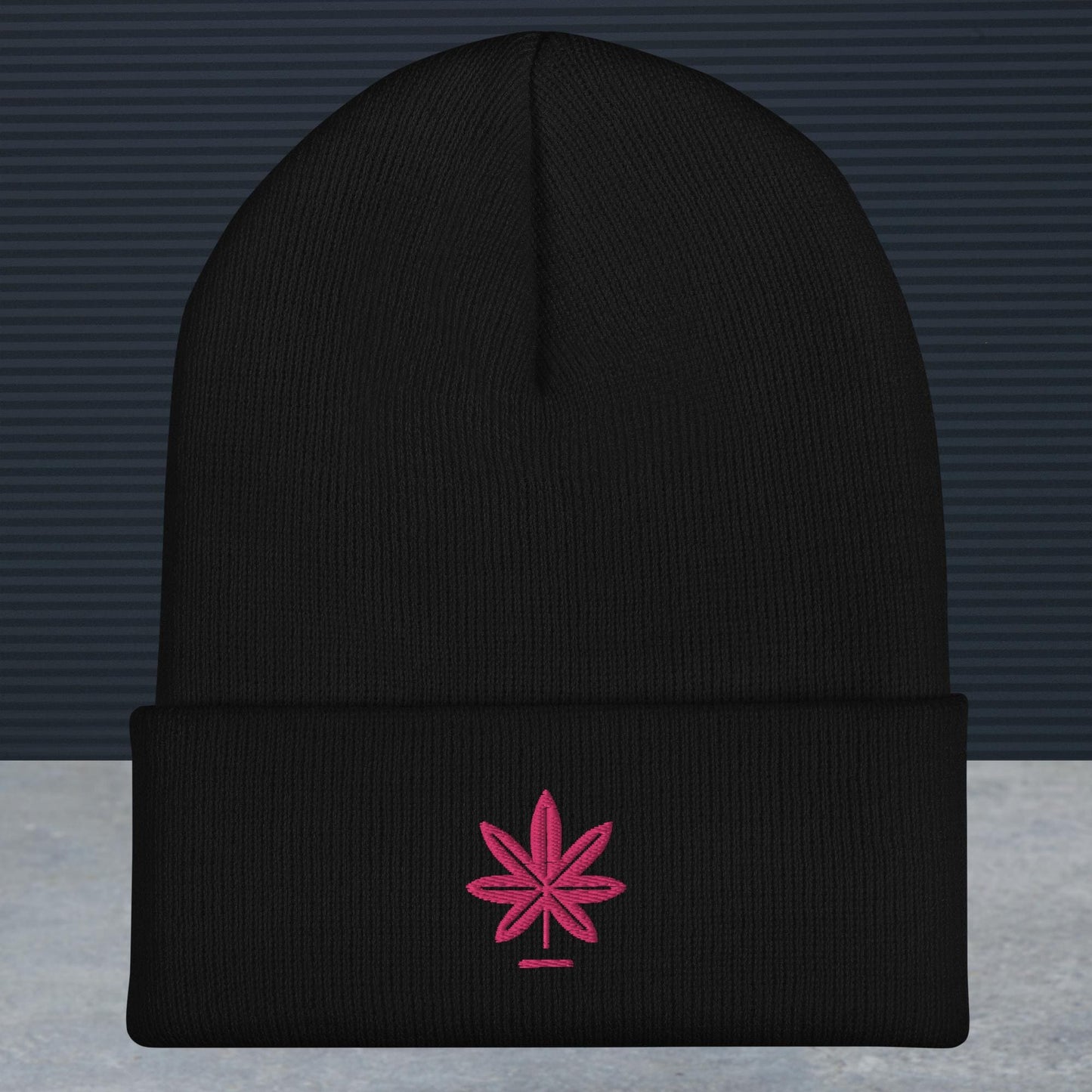 Women’s Weed Hat – THC Embroidered Unisex Beanie – 100% Acrylic, Hypoallergenic, Hand Washable – Stoner Gift