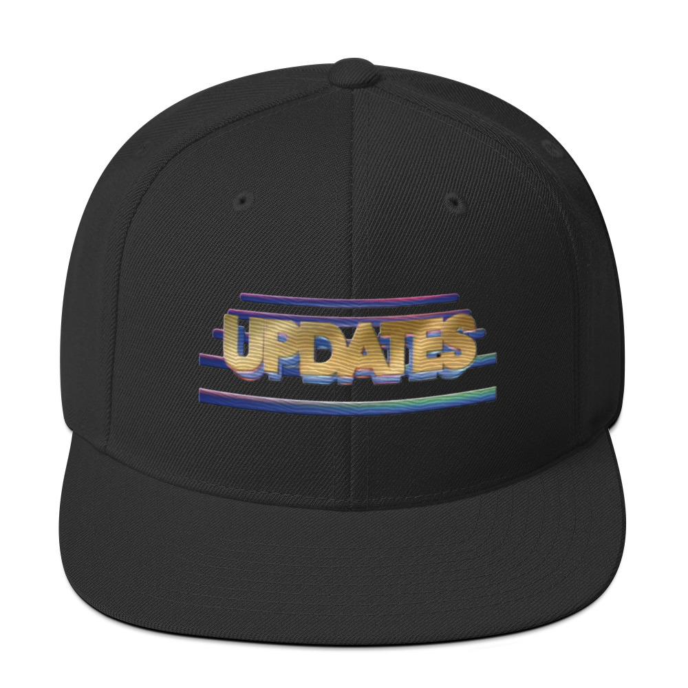 Vintage &quot;UPDATE&quot; Snapback Hat - Inspired by Unsolved Mysteries (80s & 90s TV Classic)