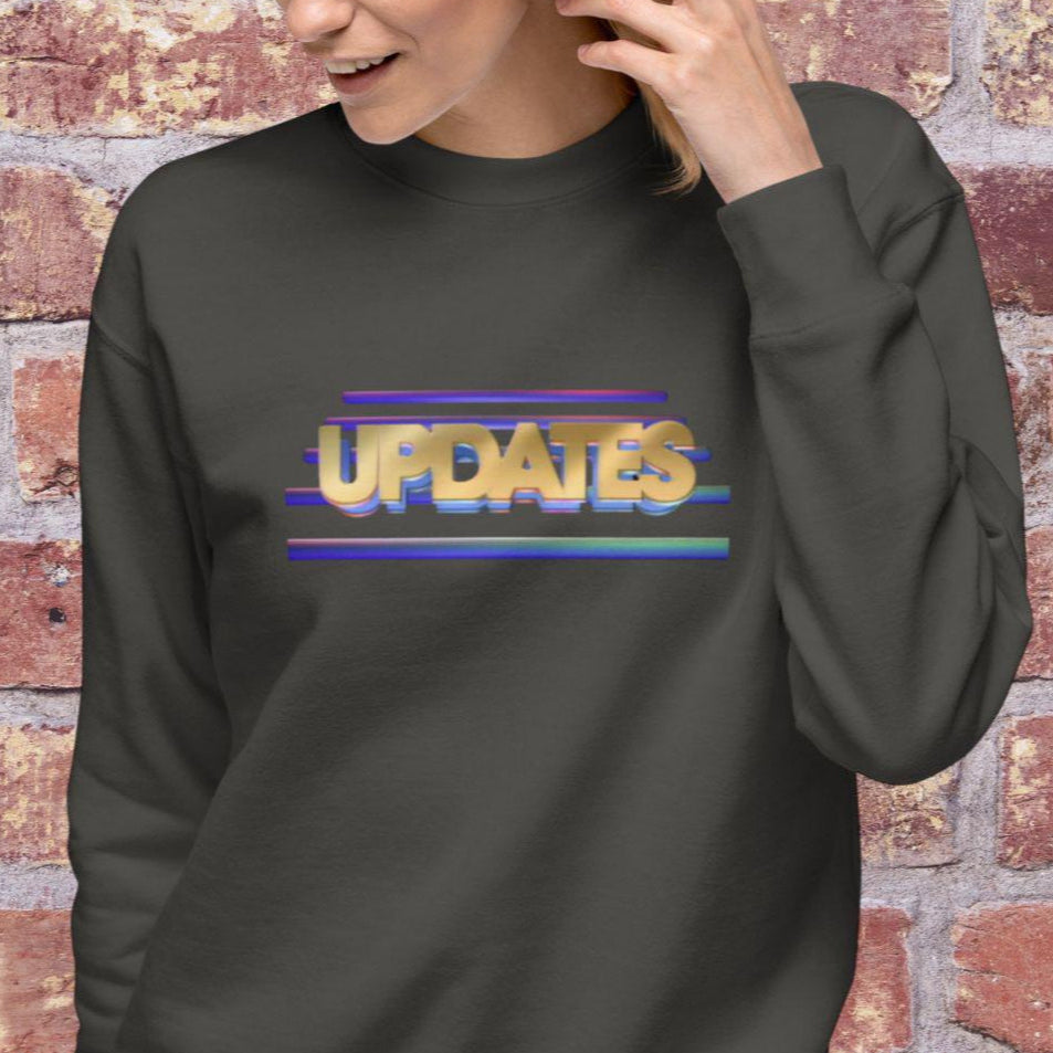 Unsolved Mysteries UPDATE Sweatshirt | Retro 80s TV Show Sweater | Vintage True Crime Fan Merch | Cozy 90s Nostalgia Pullover