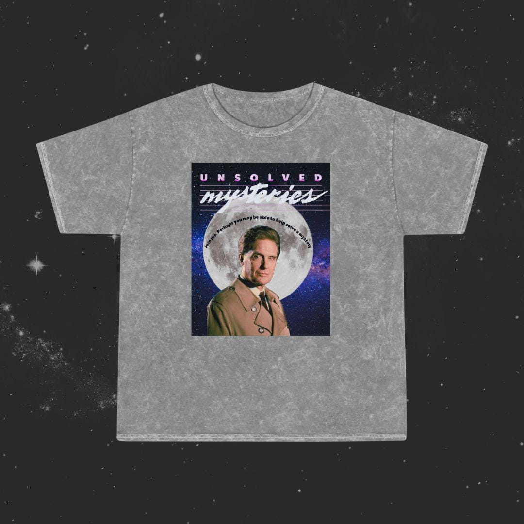 Retro Unsolved Mysteries T-Shirt, Vintage Graphic Tee, Unisex Casual Wear, Gift for Mystery Lovers, 90s Nostalgia Clothing