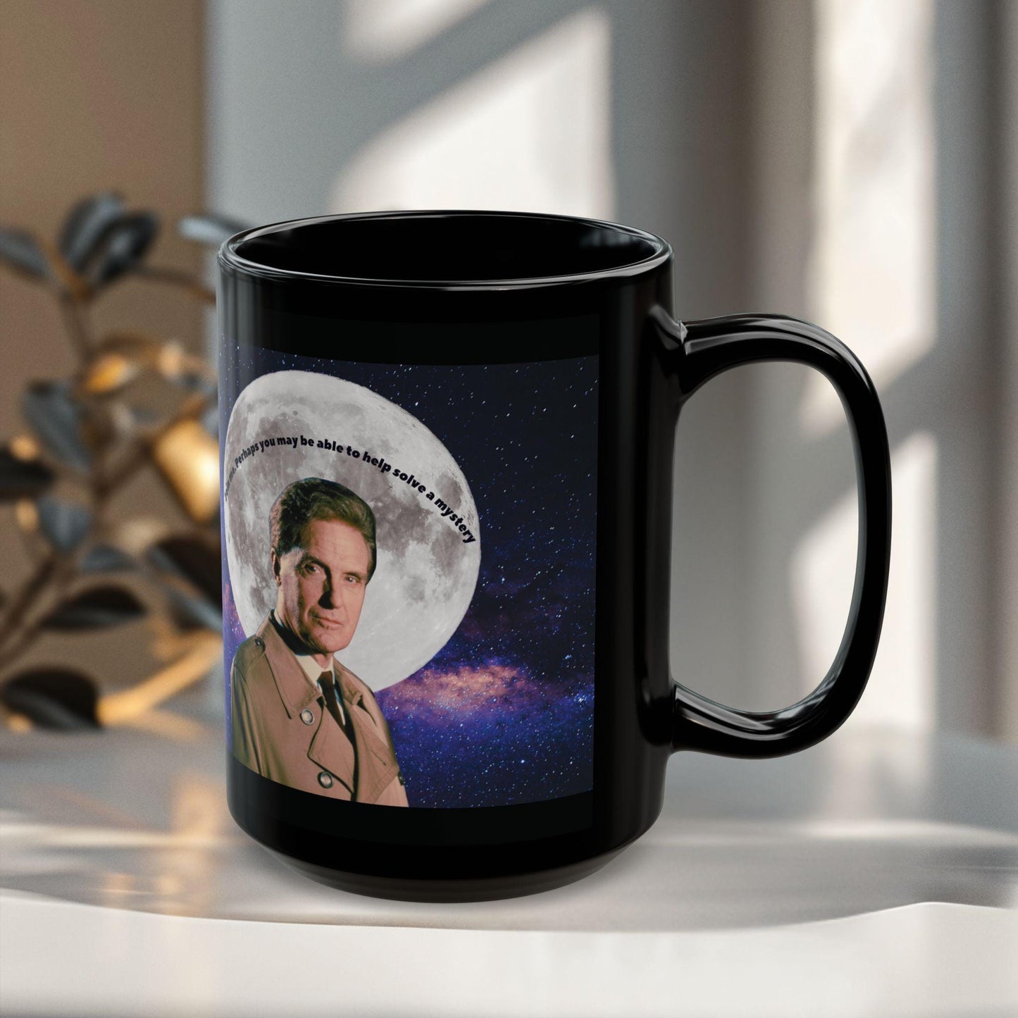 Unsolved Mysteries Mug | Retro 80s TV  Show Coffee Cup | Robert Stack Mug | 11oz  & 15oz Sizes