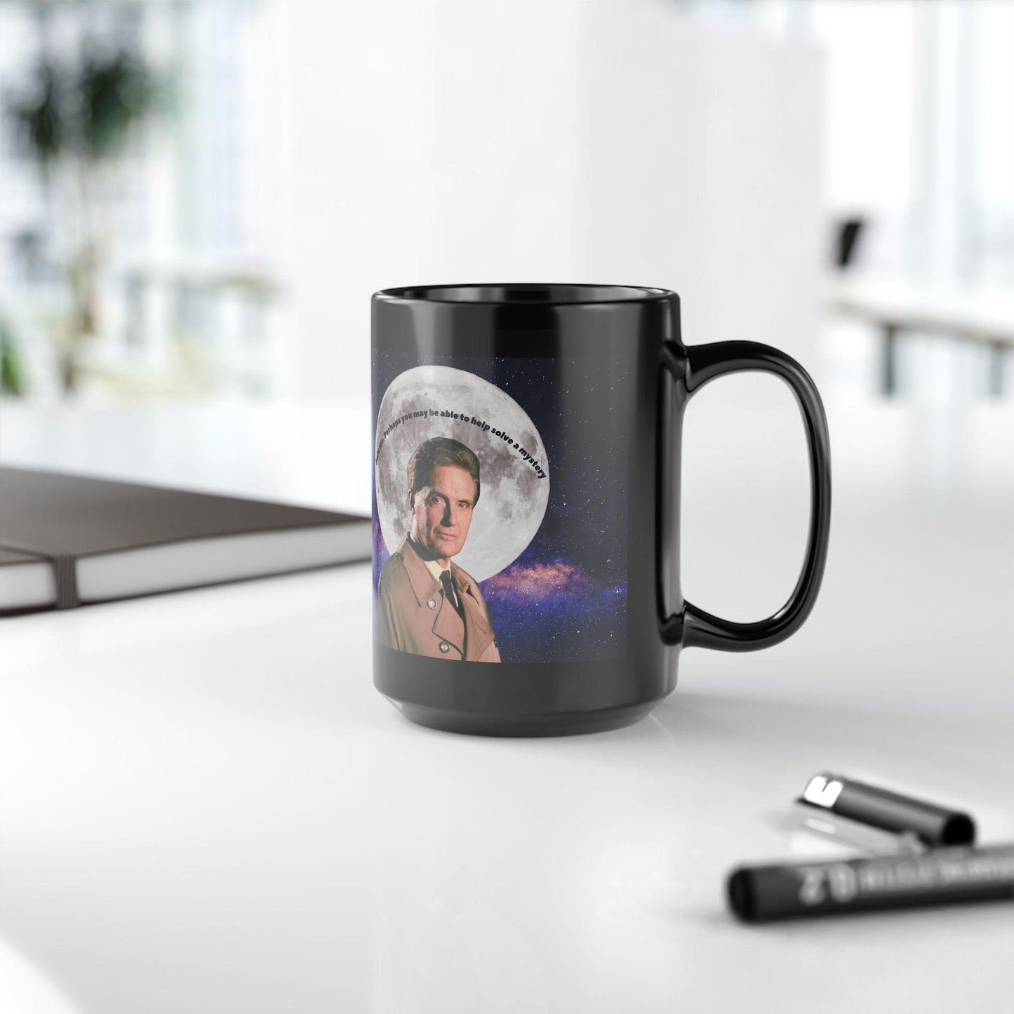 Unsolved Mysteries Mug | Retro 80s TV  Show Coffee Cup | Robert Stack Mug | 11oz  & 15oz Sizes