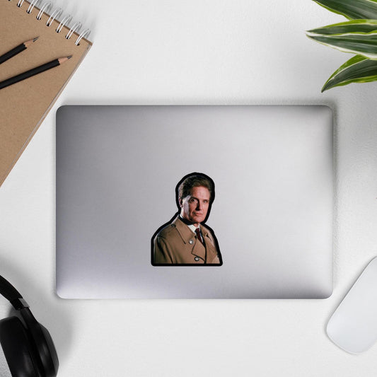 Robert Stack Sticker l Unsolved Mysteries Crime Show Stickers