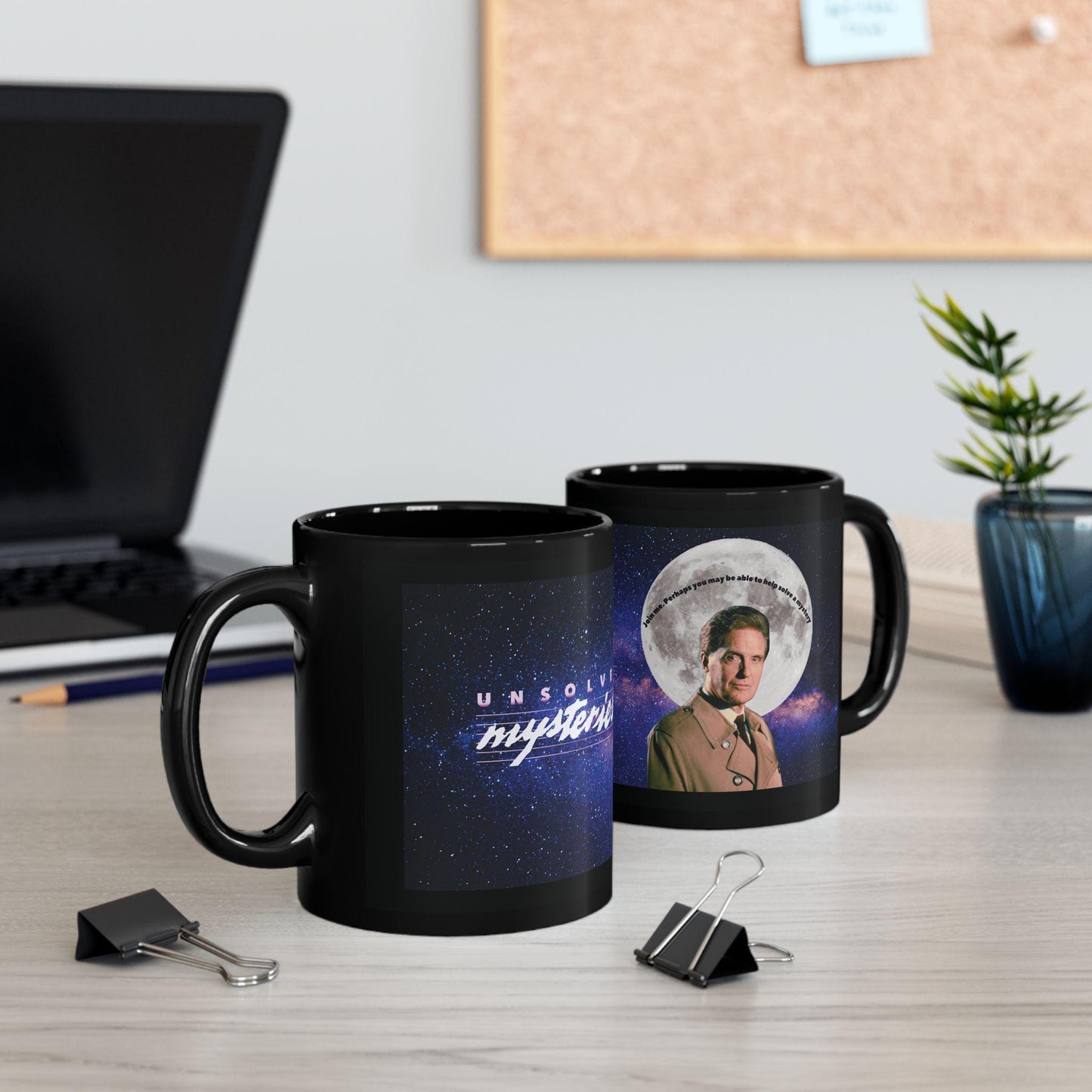 Unsolved Mysteries Mug | Retro 80s TV  Show Coffee Cup | Robert Stack Mug | 11oz  & 15oz Sizes