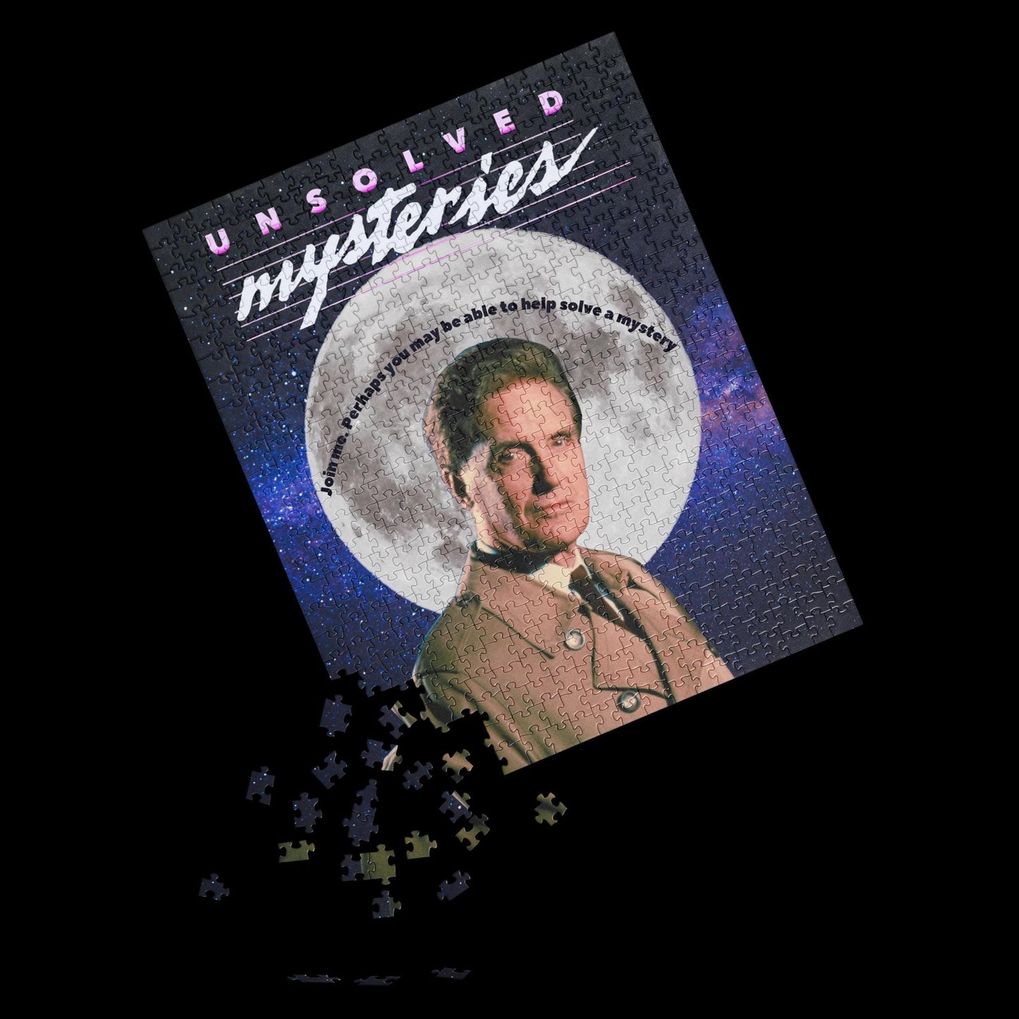 Unsolved Mysteries Robert Stack Puzzle - 252 & 520 Pieces