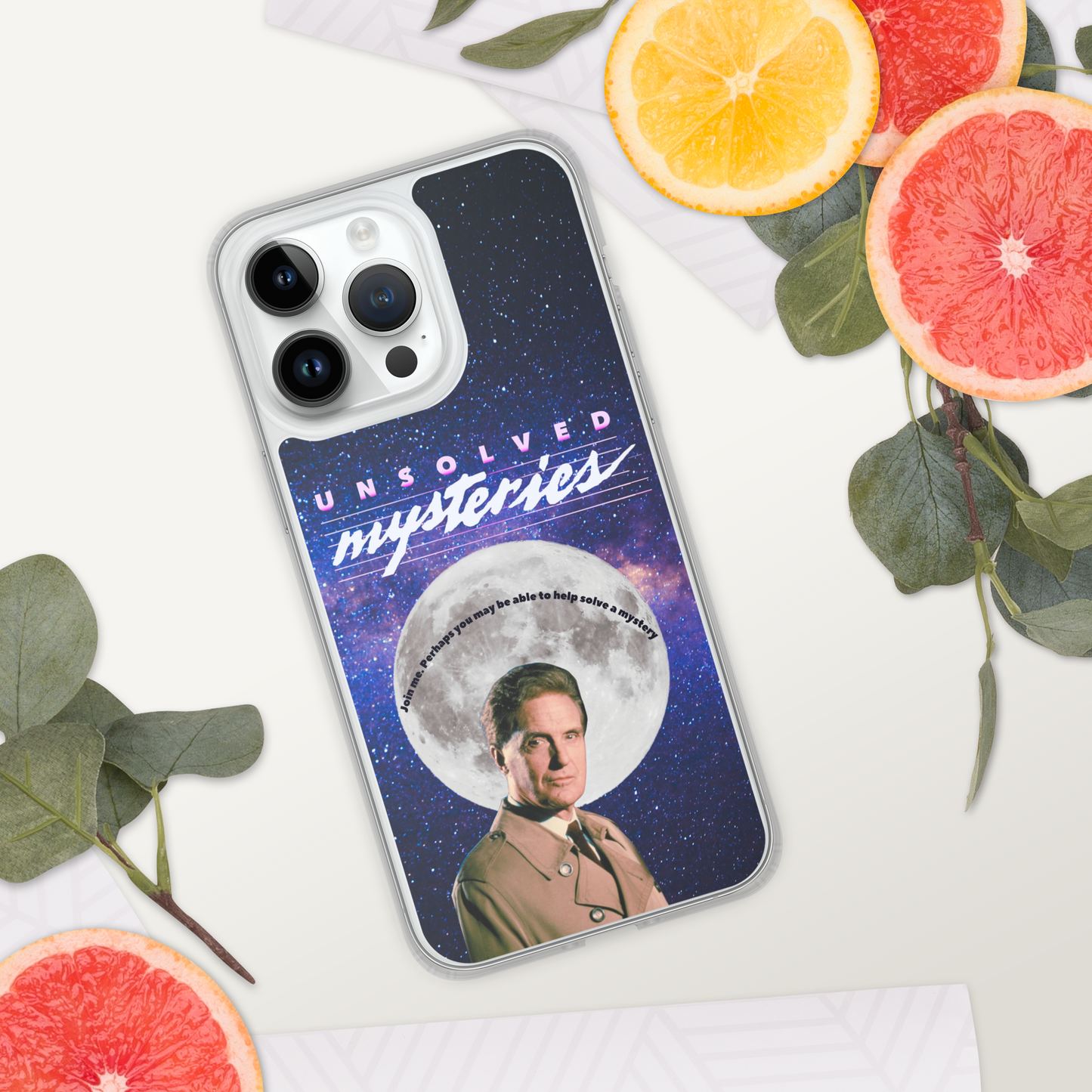 Robert Stack Unsolved Mysteries Phone Case – MagSafe® Compatible
