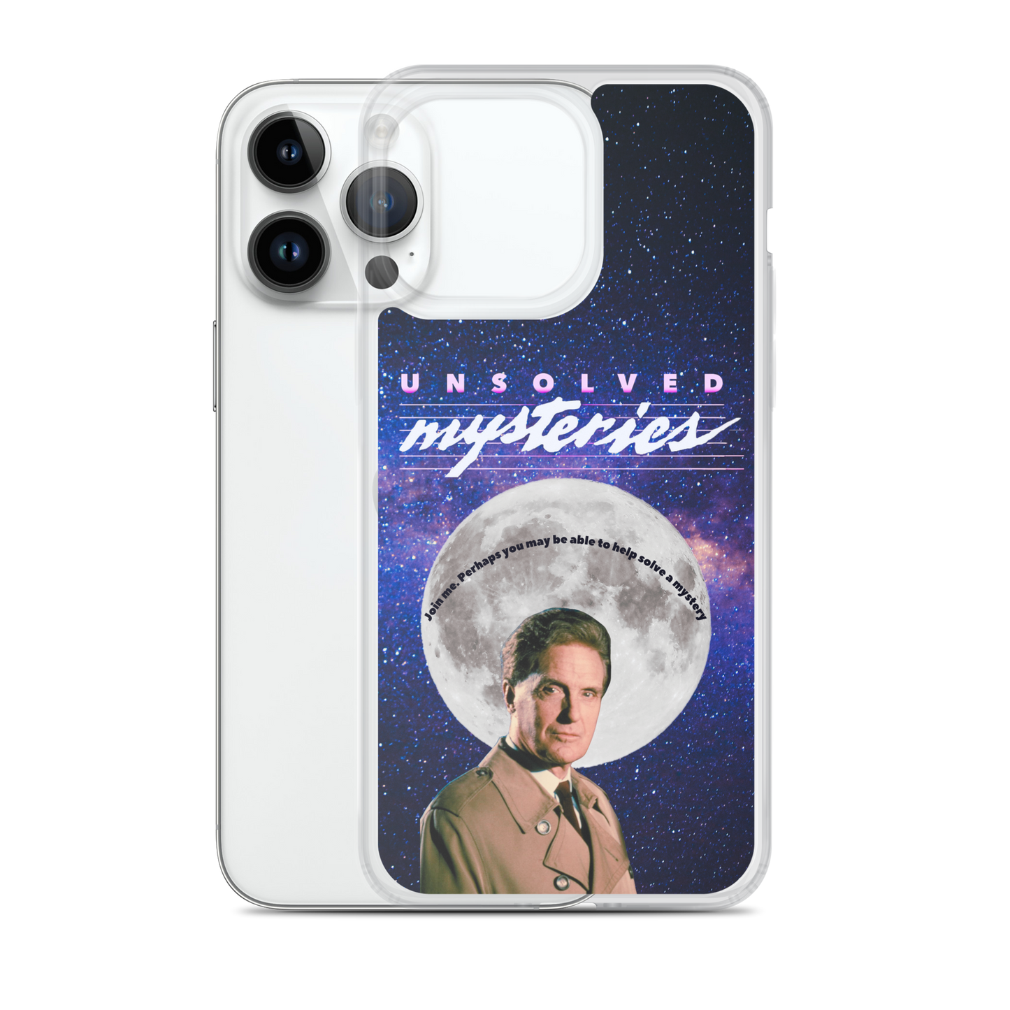 Robert Stack Unsolved Mysteries Phone Case – MagSafe® Compatible
