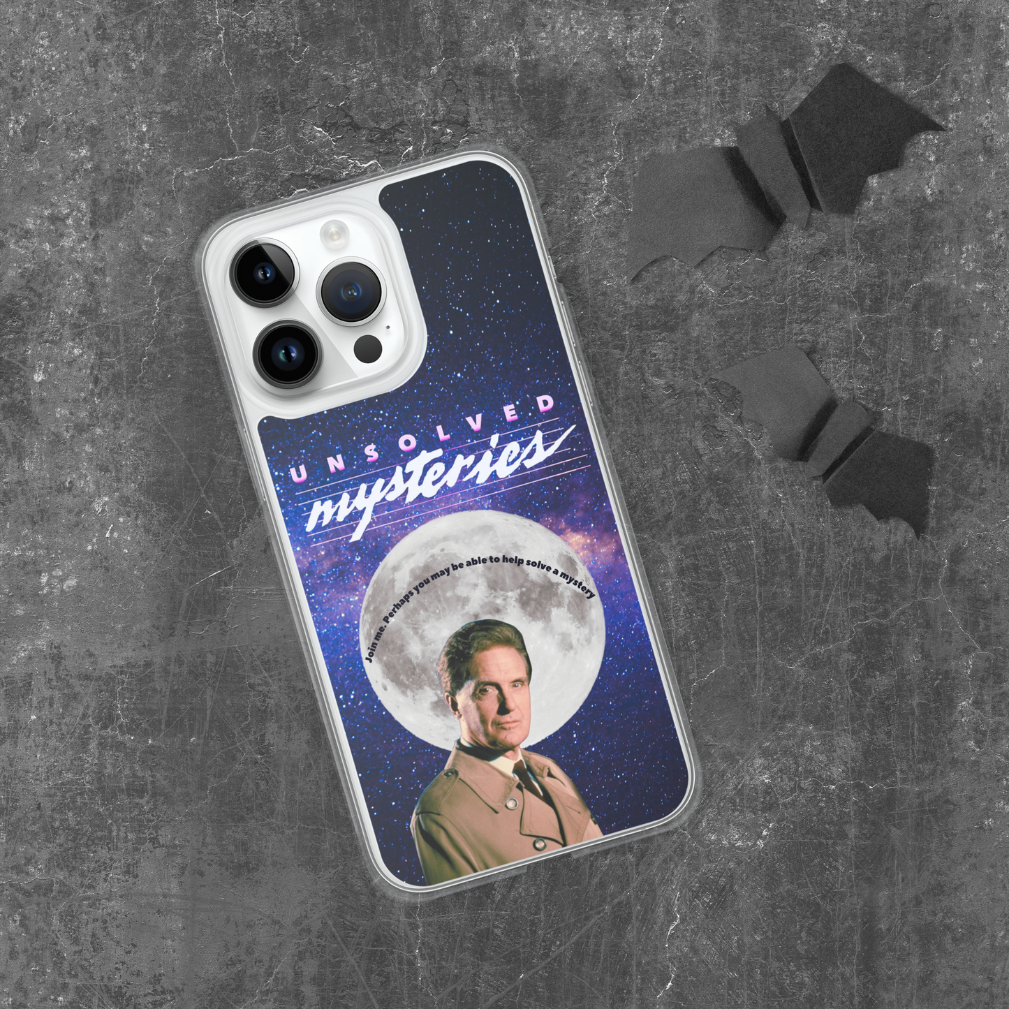 Robert Stack Unsolved Mysteries Phone Case – MagSafe® Compatible