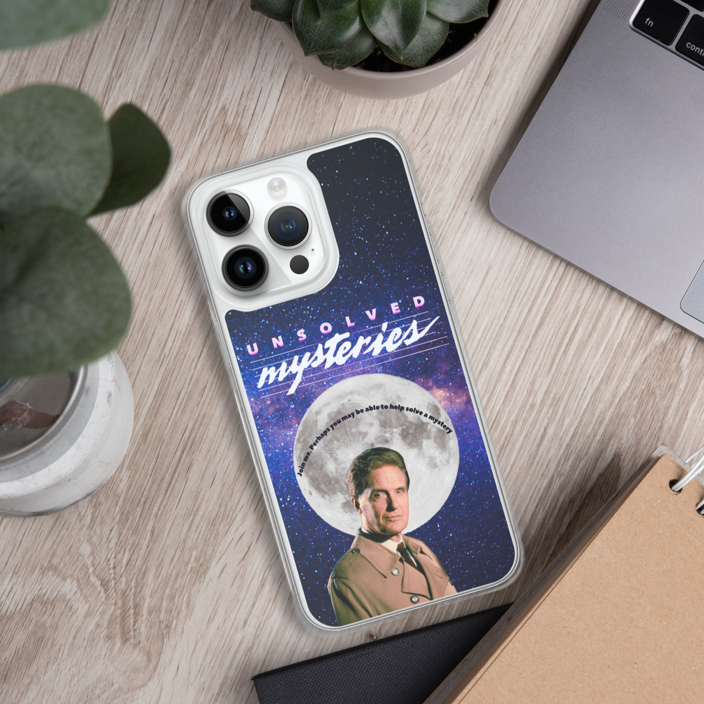 Robert Stack Unsolved Mysteries Phone Case – MagSafe® Compatible
