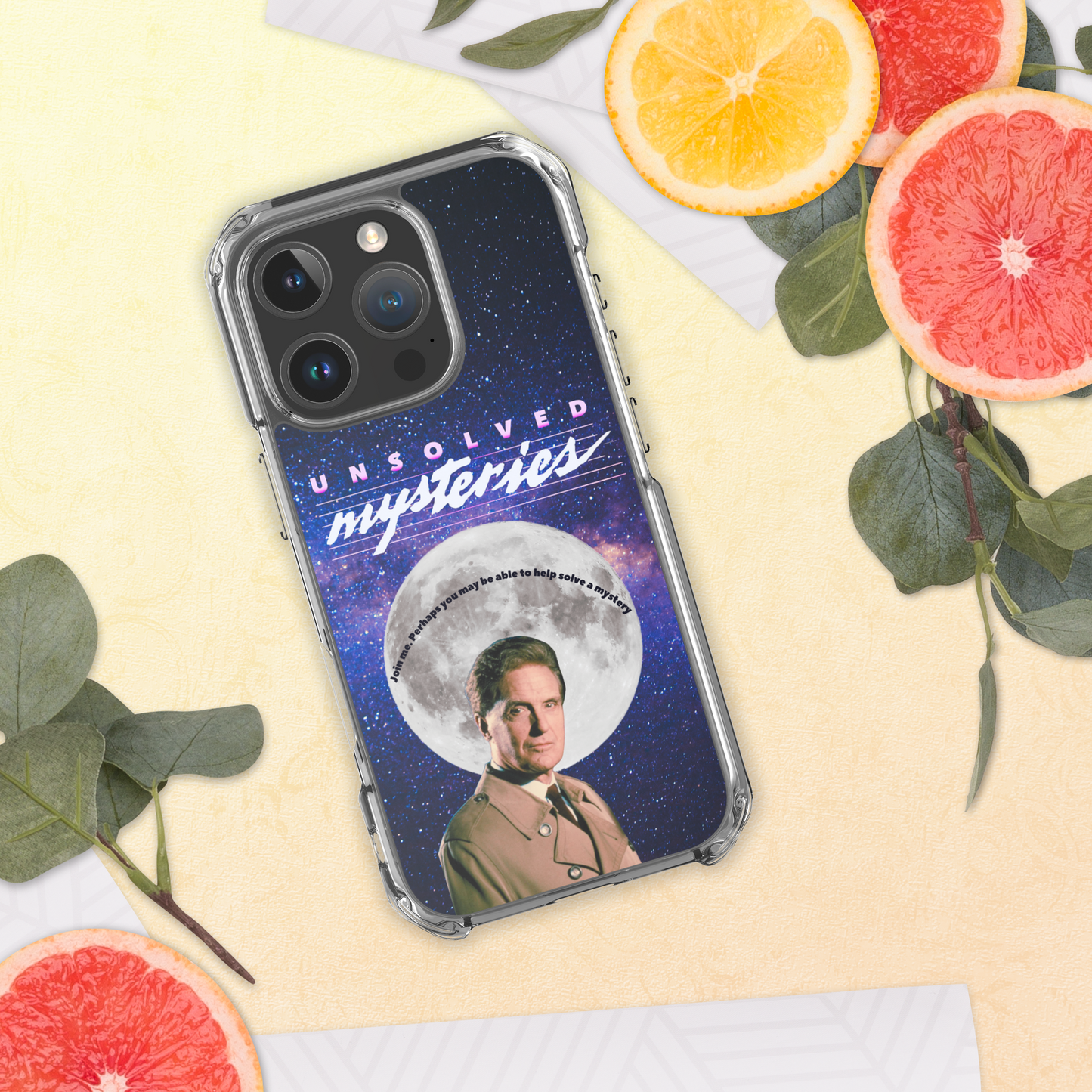 Robert Stack Unsolved Mysteries Phone Case – MagSafe® Compatible