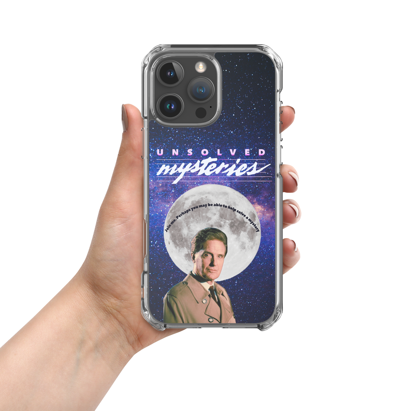 Robert Stack Unsolved Mysteries Phone Case – MagSafe® Compatible